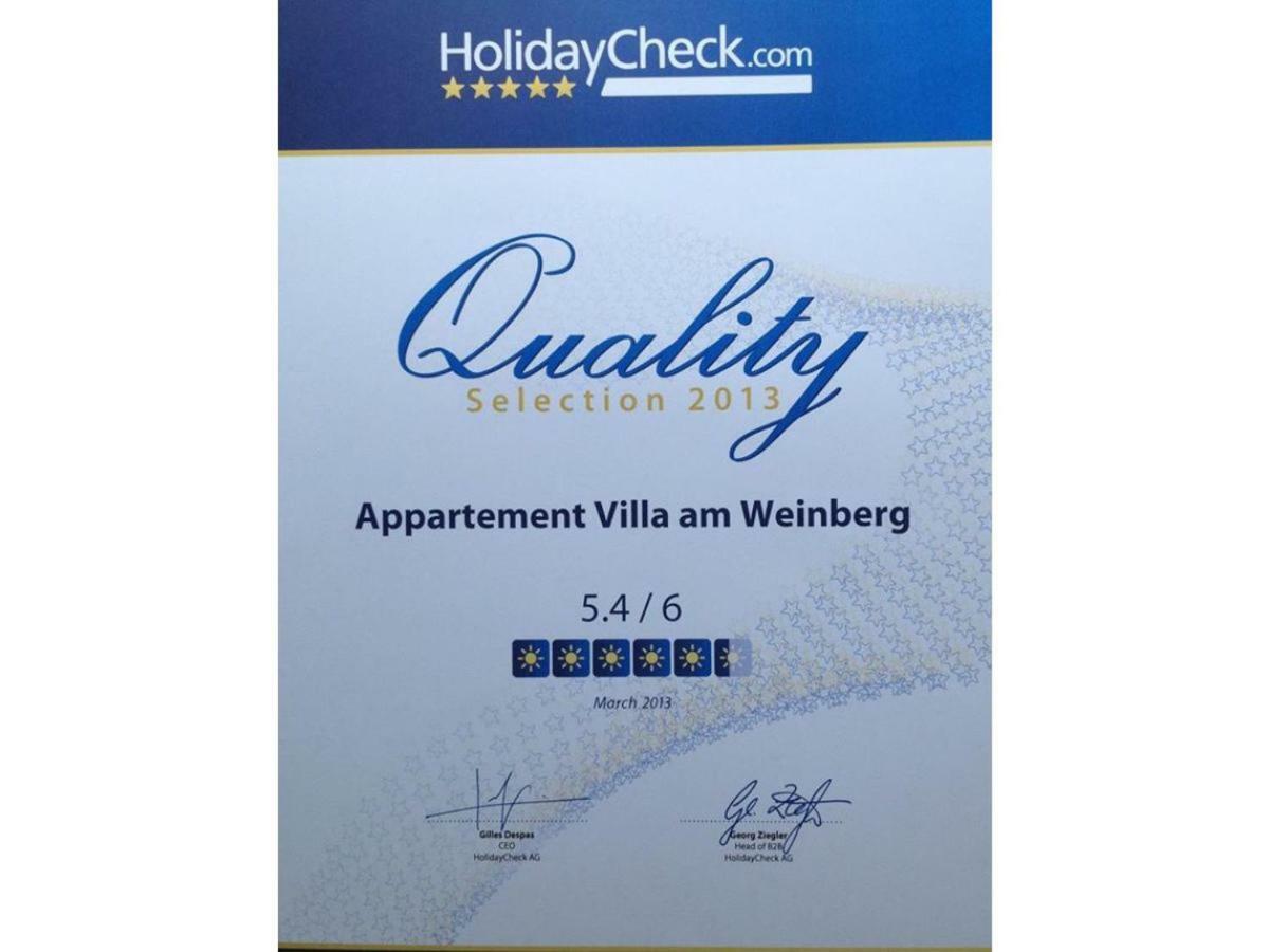 Villa Am Weinberg 瓦伦 外观 照片